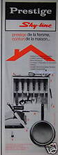1964 PRESTIGE SKY LINE ADVERTISING STAINLESS COOKWARE - ADVERTISING