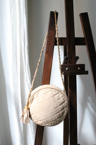 Chanel sac rond daim - chanel,