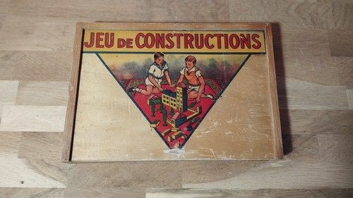 Vintage jeu constructions - de,