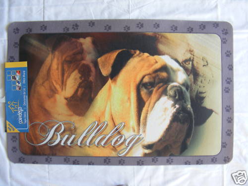 Tapis déco chien - -,