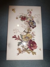 ANCIEN GRAND CARREAU  FAIENCE