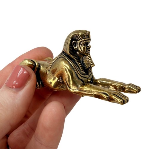 Brass sphynx guardian spirit - sphynx,