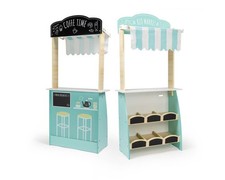 Établi de marchand en bois