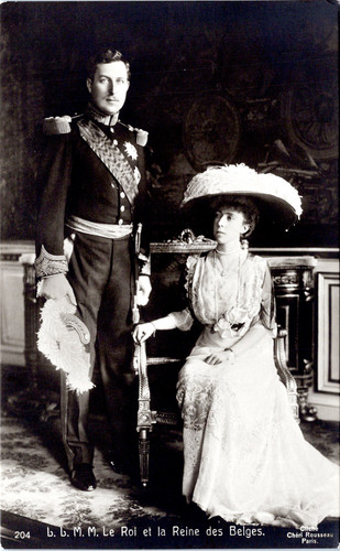 Roi albert la reine - et,