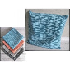 Taie Housse de Coussin Carré Canapé Sofa Petit Oreiller 43 x 43 cm 4 Couleurs