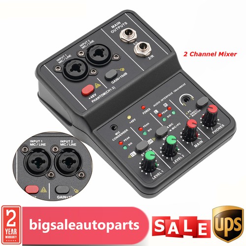 Channel usb audio mixer - audio, with