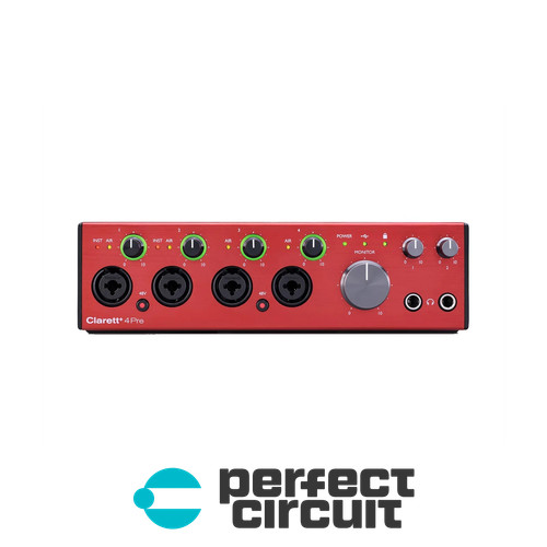 Focusrite clarett 4pre 18x8 - focusrite,