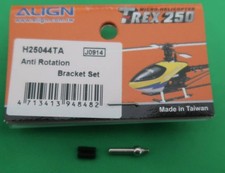 Align T-Rex 250 SE Anti-Rotation Bracket Set Shaft & Screws Unused Japan 88n