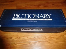 First Edition Pictionary Game Of Quick Draw - 100% Complete / No. 100  1985