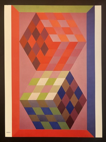Victor vasarely offset 1978 - offset,