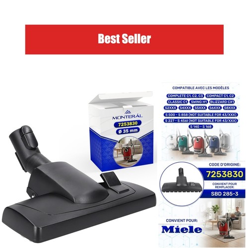Brosse aspirateur ø35 - brosse,