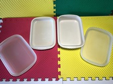 Tupperware Ultra 21 Microwave 3.5 and 1.75 Liter Baking Lasagna Dish with 2 Lid