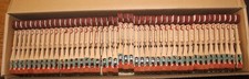 SET OF 88 GENUINE STEINWAY WIPPENS W/STRAIGHT HEEL /OFF A MODEL L