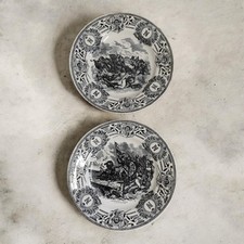 Lot 2 assiettes Napoléon