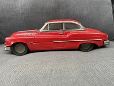 Ancien jouet tôle voiture rouge Buick  Roadmaster USA roulage à friction ok