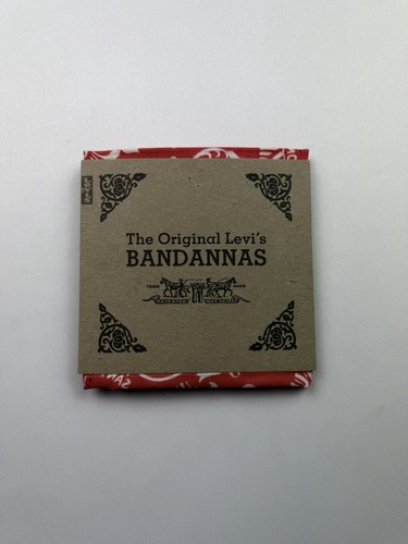 Levi red western - western, bandana