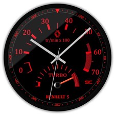 Horloge Murale Noir 30cm