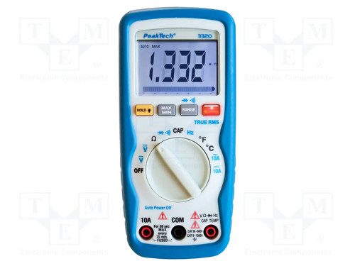 Peaktech 3320 multimètre - p-3320,