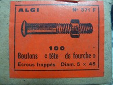 3 ALGI vintage vis tete