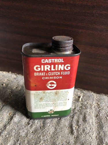Old castrol oil can - castrol,