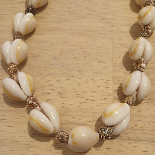 Grand collier coquillages - grand,