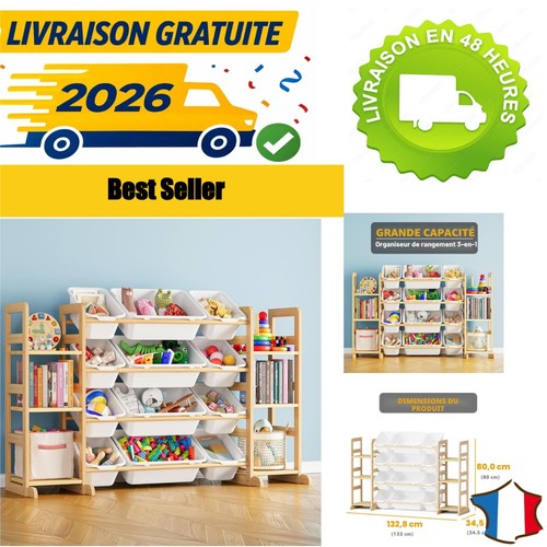 Meuble rangement enfant