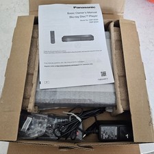 Panasonic blu ray dvd player Dmp 84, NEW NEVER USED