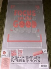 2 Gabarits pochoirs De