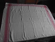/😉 NAPPE ANCIENNE damassée