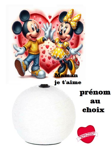 Lampe chevet minnie - de,
