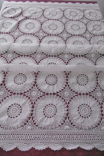 Nappe vintage recouverte - , de