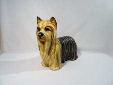 YORKSIRE CERAMIC DOG CERAMIC DOG KERAMIK DOG ANIMAL STATUE