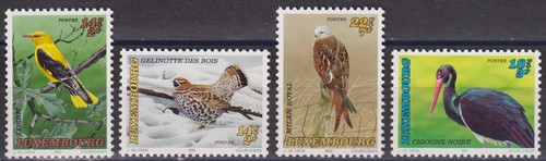 Timbres luxembourg série - du,