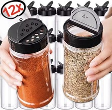 Plastic Spice Jars with Shaker