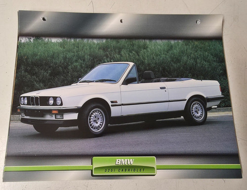 Bmw 325 cabriolet carte - i,