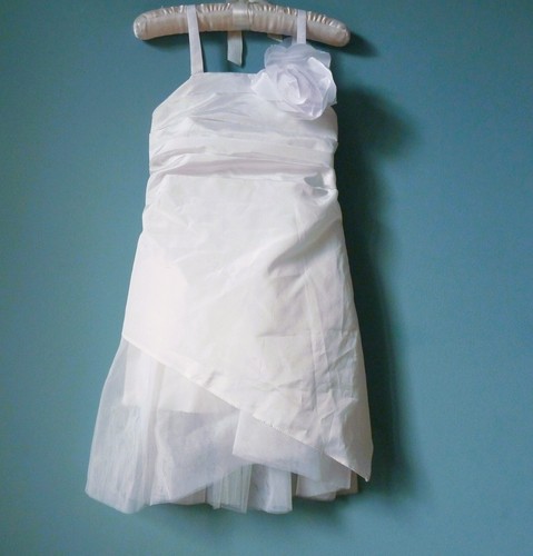 Robe fille blanche ceremonie - robe,