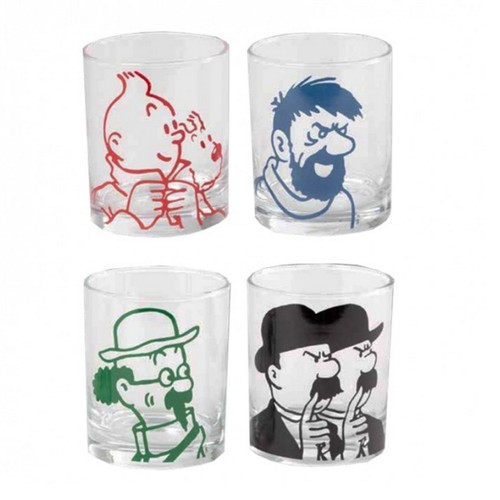 Set verres de collection - de, 4
