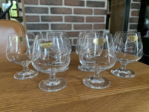 Verres cognac en - verres, cristal