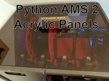 Acrylic Panels for Bambu Python AMS 2 Enclosure PANELS ONLY