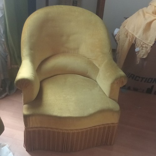 Fauteuil club place tissu - club,