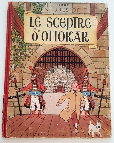 Tintin sceptre d ottokar - -, d'ottokar