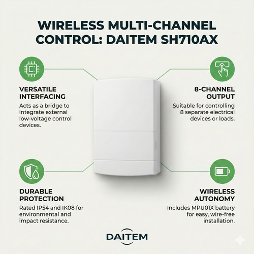 Daitem sh710ax 8 channel - daitem,