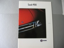 Solo brochure Saab 900 S/convertible/turbo 16S convertible/turbo 16S, 1992, German