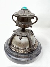 Antique Bell Doorbell Marble & Garland Hotel Countertop Bell Table Bell