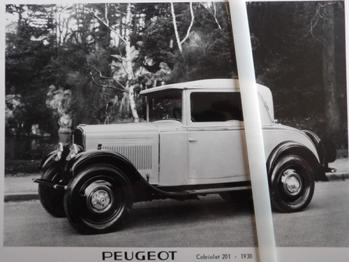 Photo presse peugeot cabriolet - presse,