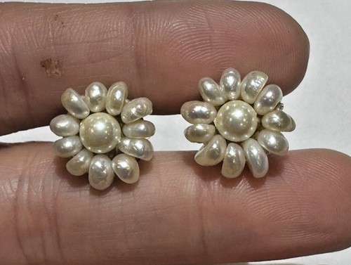 Boucles oreilles perles - boucles, en