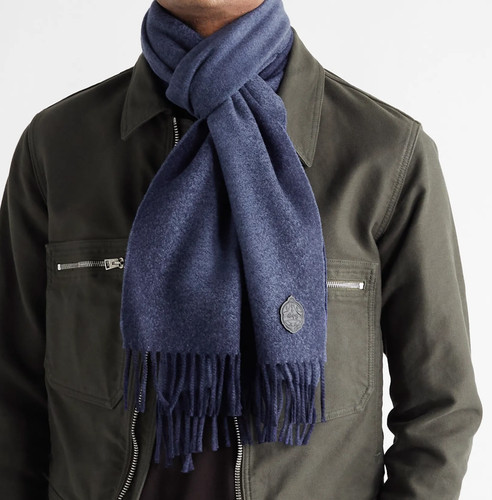 Berluti écharpe cuir logo - berluti, en
