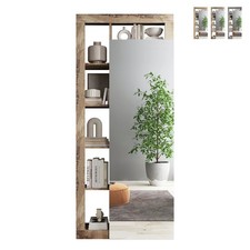 Armoire ouverte avec miroir