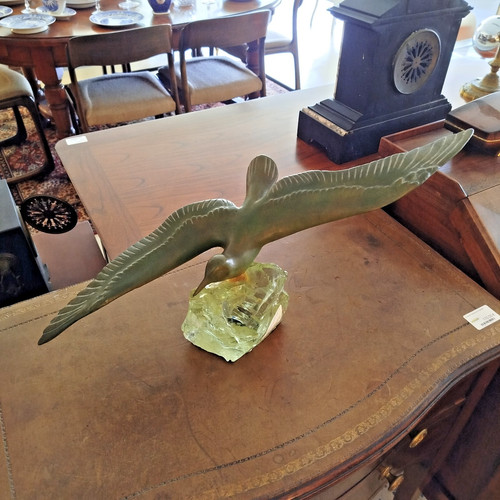 Sculpture mouette art - mouette, en