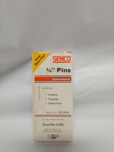 Headless pins for 18 - 3/4",